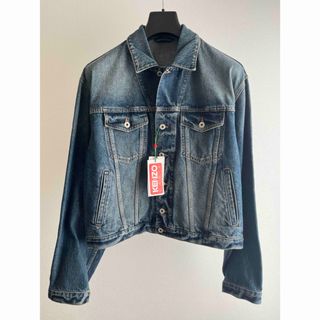 KENZO - 【現行モデル】ケンゾー☆総柄入りデニムジャケット KENZO - 【現行モデル】ケンゾー☆総柄入りデニムジャケット