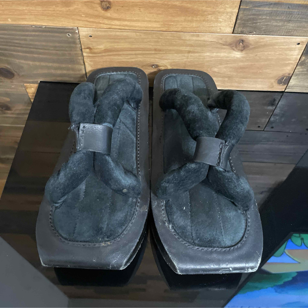 Yohji Yamamoto - Yohji Yamamoto × adidas 2004ss 芸者サンダル Yohji Yamamoto - Yohji Yamamoto × adidas 2004ss 芸者サンダル