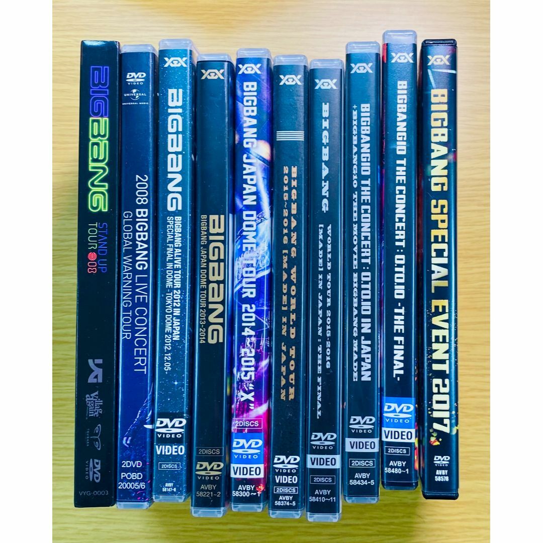 BIGBANG ライブ DVD まとめ売りセット