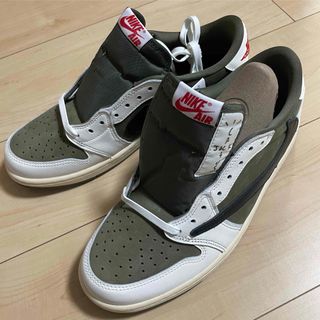 Travis Scott✖️NIKE エアージョーダン１ロー　カーキ