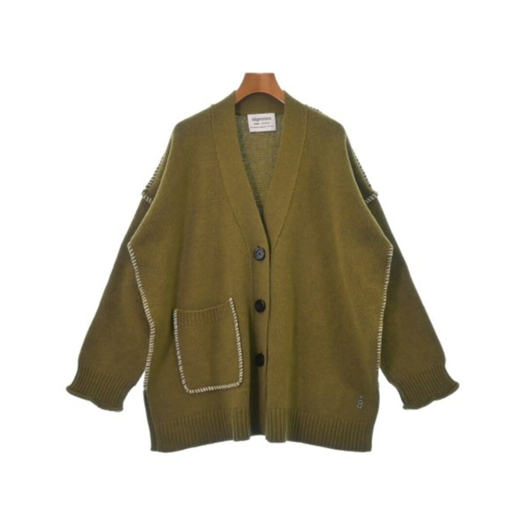 nagonstans - nagonstans ナゴンスタンス カーディガン M カーキ 【古着】【中古】