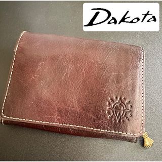 ダコタ(Dakota)の【ダコタ】二つ折り財布　ウォレット ダークブラウン(財布)