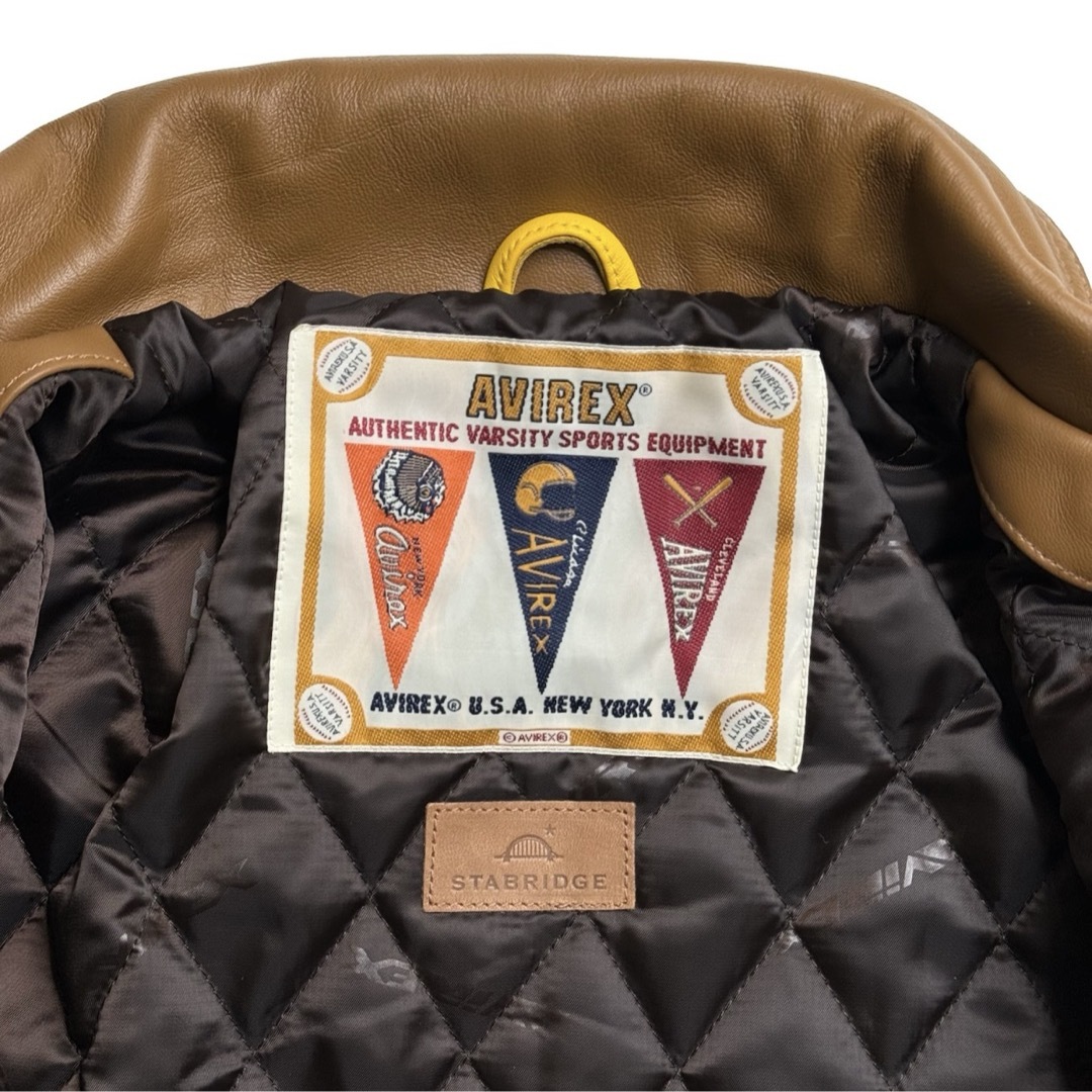 Supreme - AVIREX × STABRIDGE VARSITY JACKET XLの通販 by Supreme - AVIREX × STABRIDGE VARSITY JACKET XLの通販 by