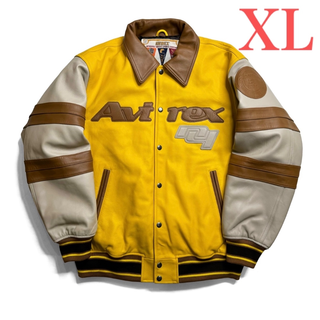 Supreme - AVIREX × STABRIDGE VARSITY JACKET XLの通販 by Supreme - AVIREX × STABRIDGE VARSITY JACKET XLの通販 by