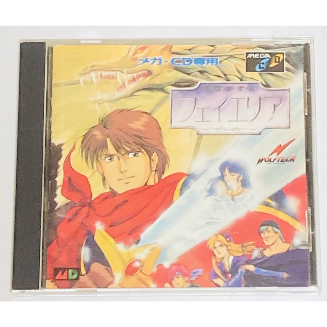 SEGA(セガ)のメガCD 精霊神世紀フェイエリア エンタメ/ホビーのゲームソフト/ゲーム機本体(家庭用ゲームソフト)の商品写真