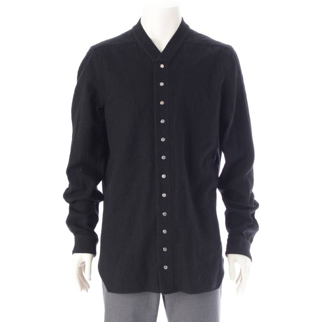 Rick Owens - リックオウエンス 21AW SNAP COLLAR FAUN SHIRT Rick Owens - リックオウエンス 21AW SNAP COLLAR FAUN SHIRT