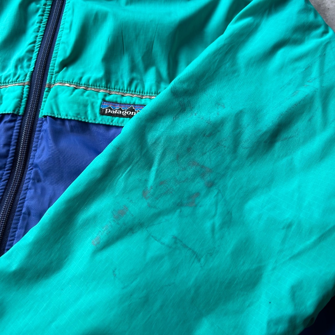 patagonia - 90s パタゴニア セーリングジャケット M ツートンの patagonia - 90s パタゴニア セーリングジャケット M ツートンの
