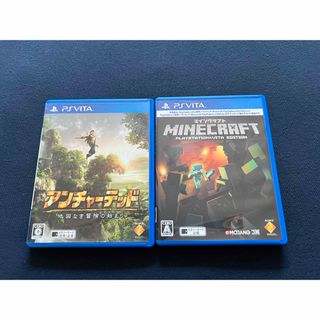 Minecraft アンチャーテッドPlayStation Vita 中古(携帯用ゲームソフト)