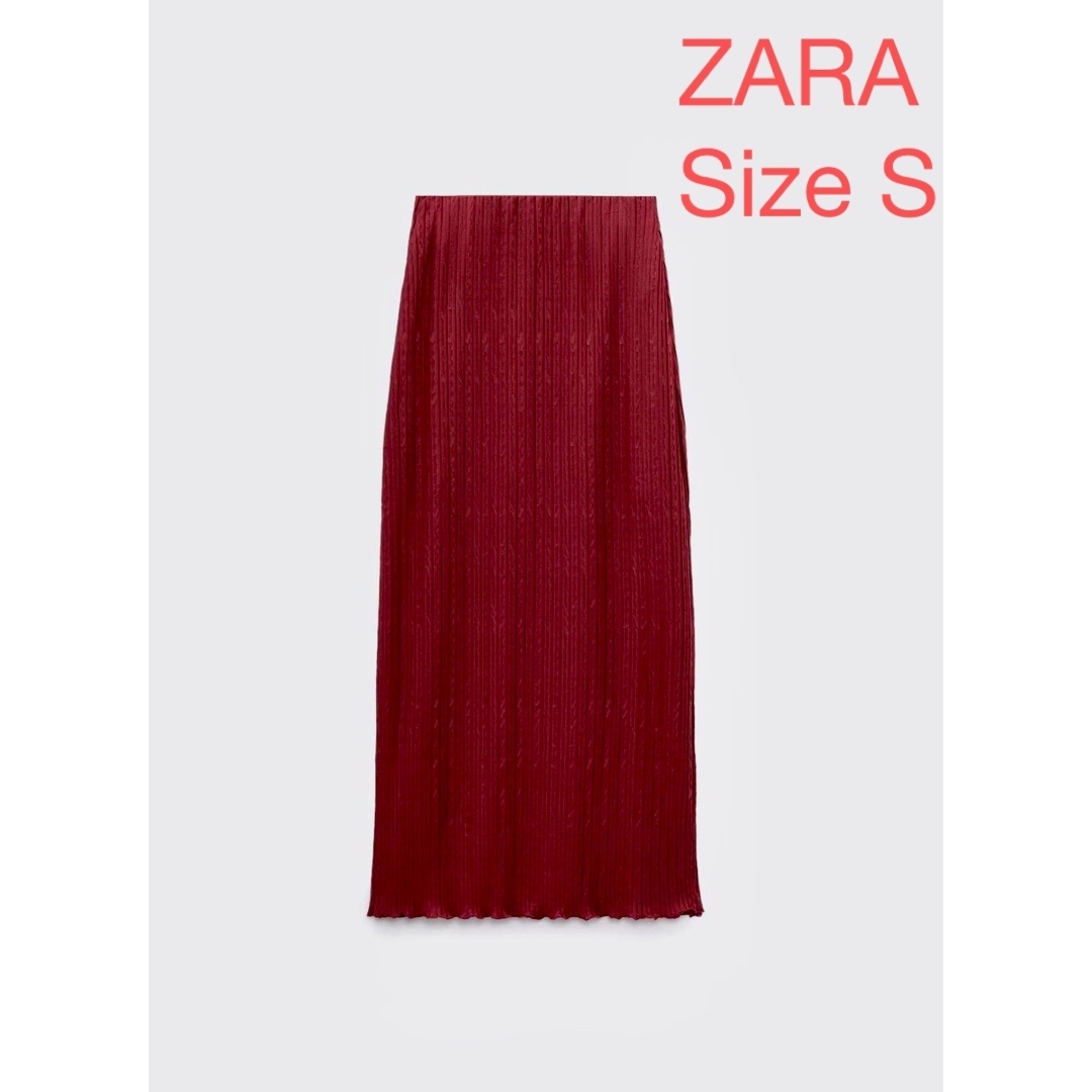 ZARA - 新品 ZARA プリーツミディアムスカート Size Sの通販 by ZARA - 新品 ZARA プリーツミディアムスカート Size Sの通販 by