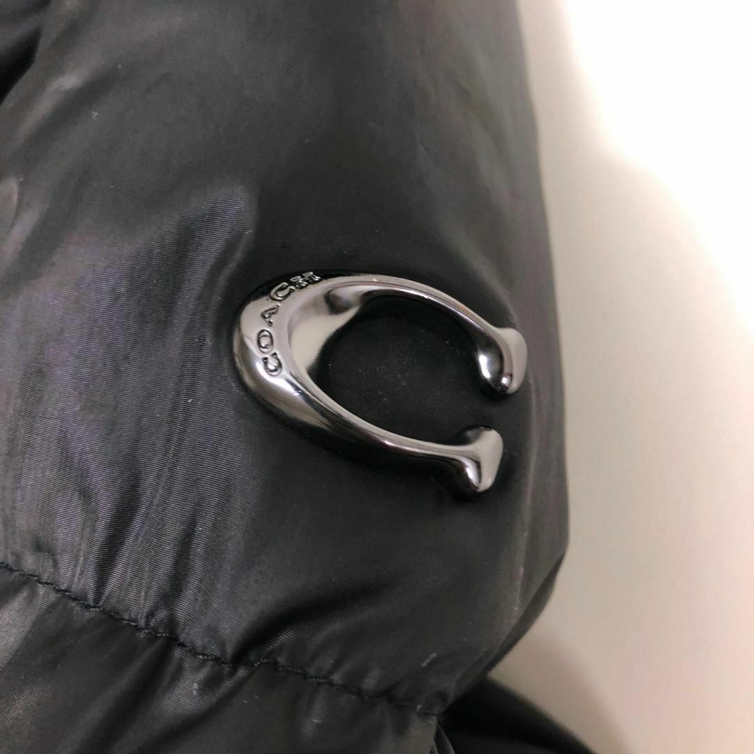 COACH - ☆美品☆コーチ ダウンジャケット 黒 XS レディース COACH - ☆美品☆コーチ ダウンジャケット 黒 XS レディース