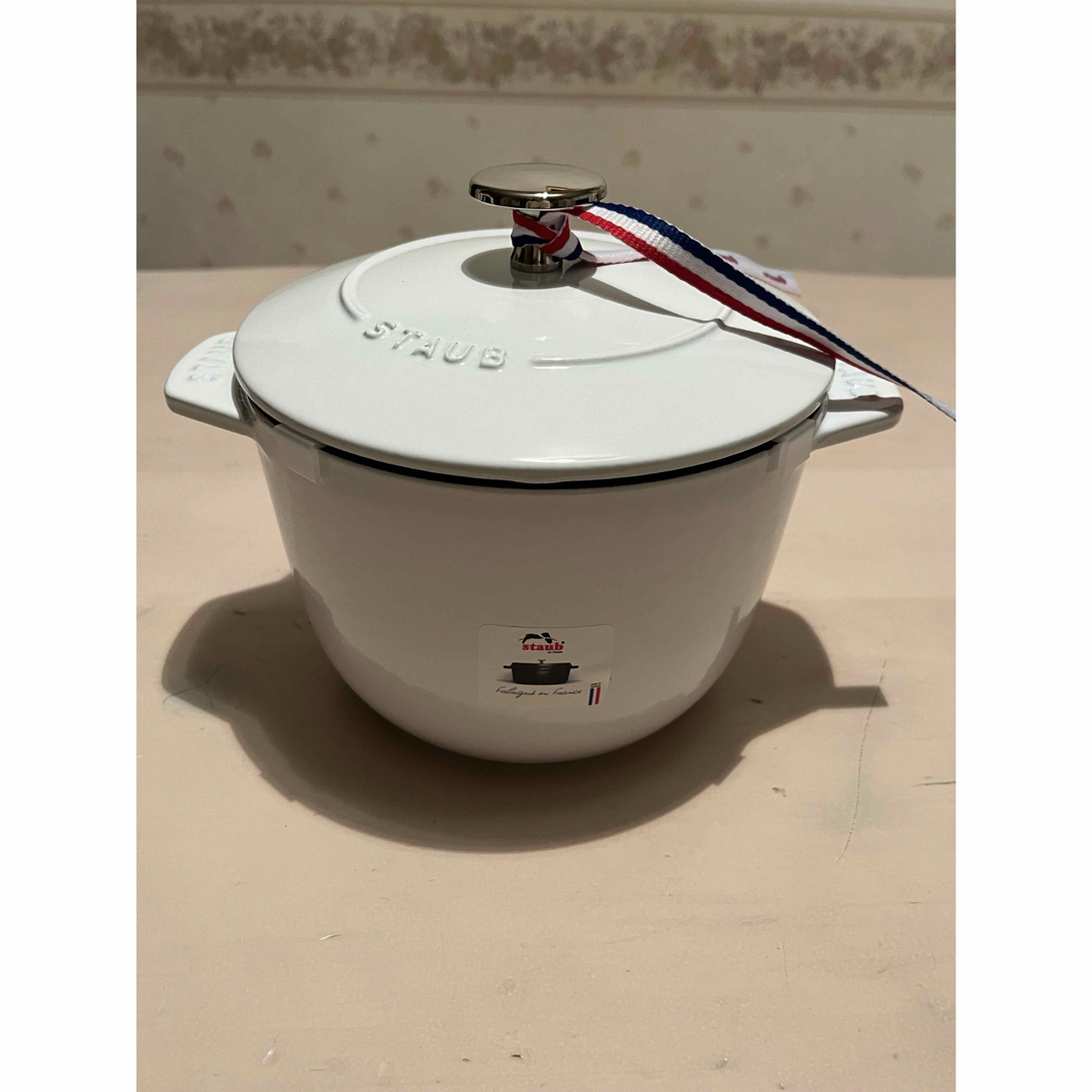 日本初の ラ・ココット de GOHAN M ホワイト 16cm 調理器具