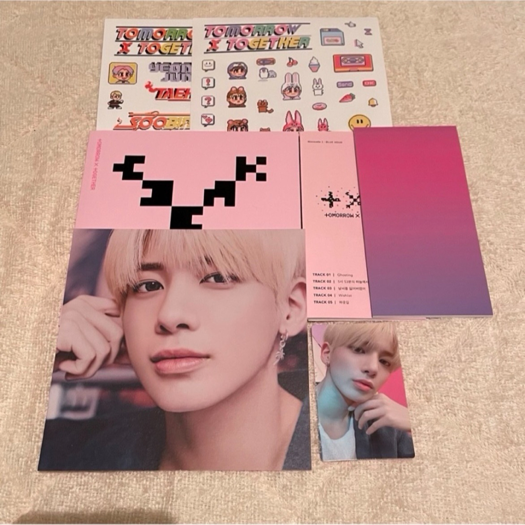 TOMORROW X TOGETHER - TXT Blue Hour Box weverse Global 特典 TOMORROW X TOGETHER - TXT Blue Hour Box weverse Global 特典