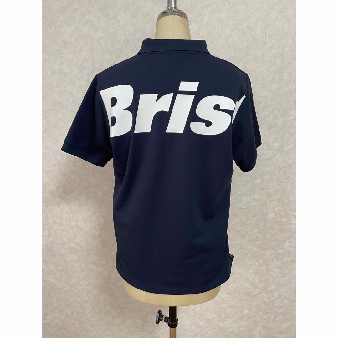 FCRB ブリストル BIG LOGO ポロシャツ NAVY サイズS 紺 FCRB ブリストル BIG LOGO ポロシャツ NAVY サイズS 紺