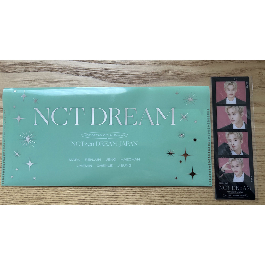 NCT(エヌシーティー)のnctdream japan fc チケットホルダー マーク写真 チケットの音楽(K-POP/アジア)の商品写真