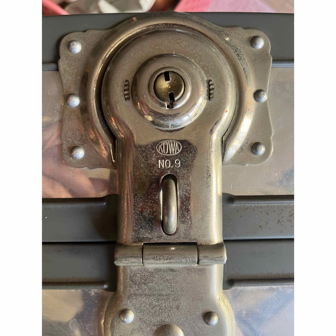 激レア 60´s KOWA アルミトランクケース ビンテージ アンティーク 激レア 60´s KOWA アルミトランクケース ビンテージ アンティーク