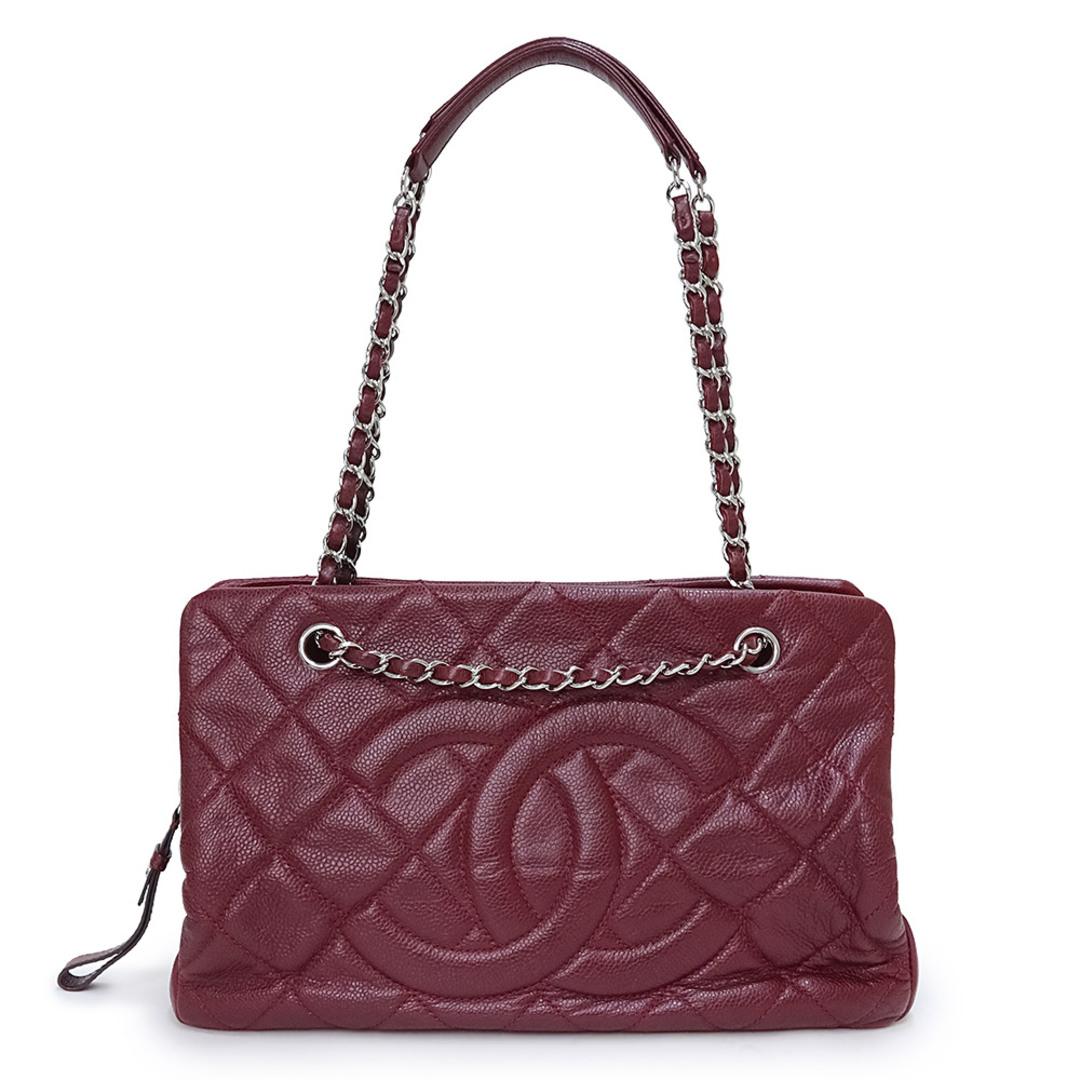 CHANEL - シャネル ココマーク マトラッセ チェーン トート CHANEL - シャネル ココマーク マトラッセ チェーン トート