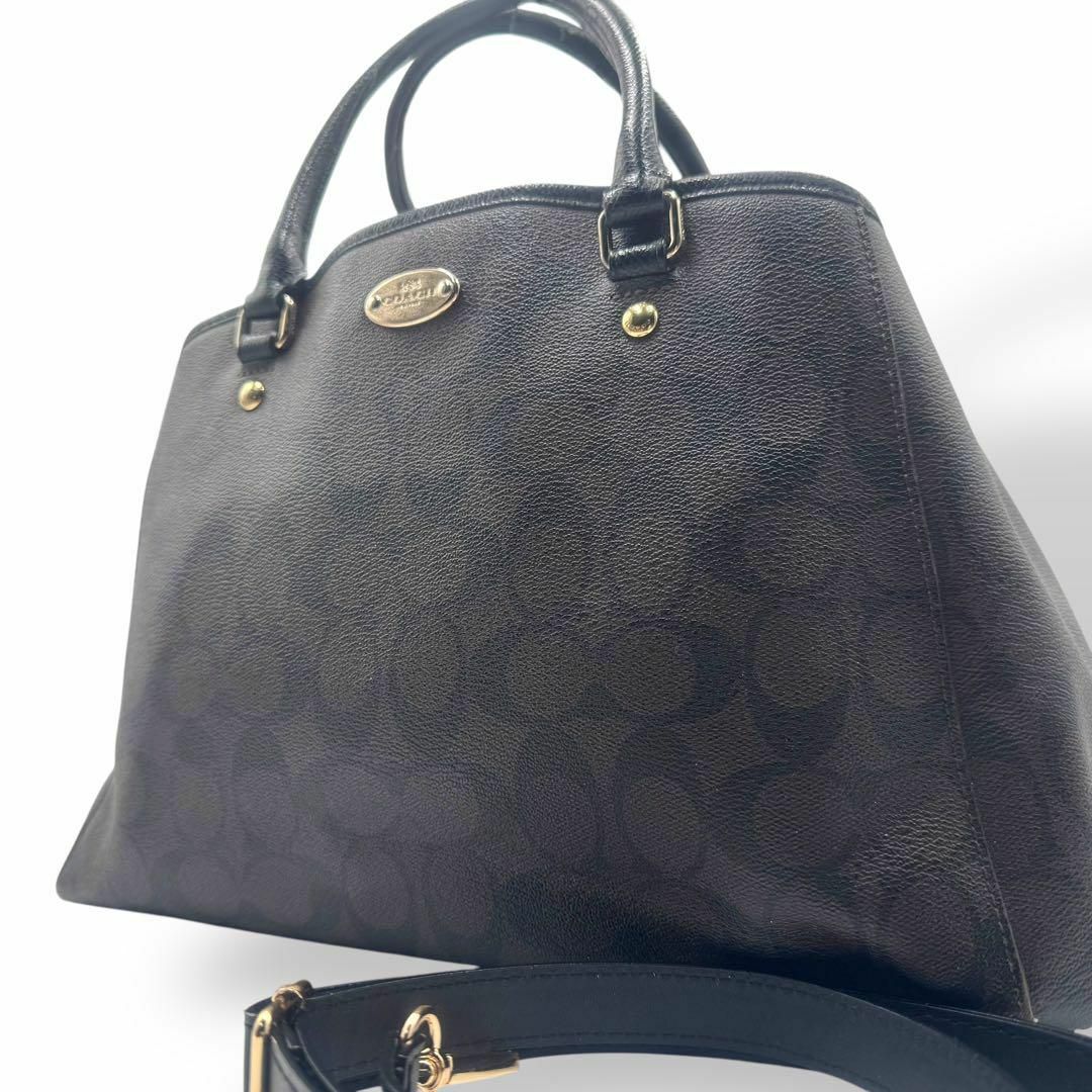 COACHコーチ 2wayショルダーバッグ ハンドバッグ PVC シグネチャー COACHコーチ 2wayショルダーバッグ ハンドバッグ PVC シグネチャー
