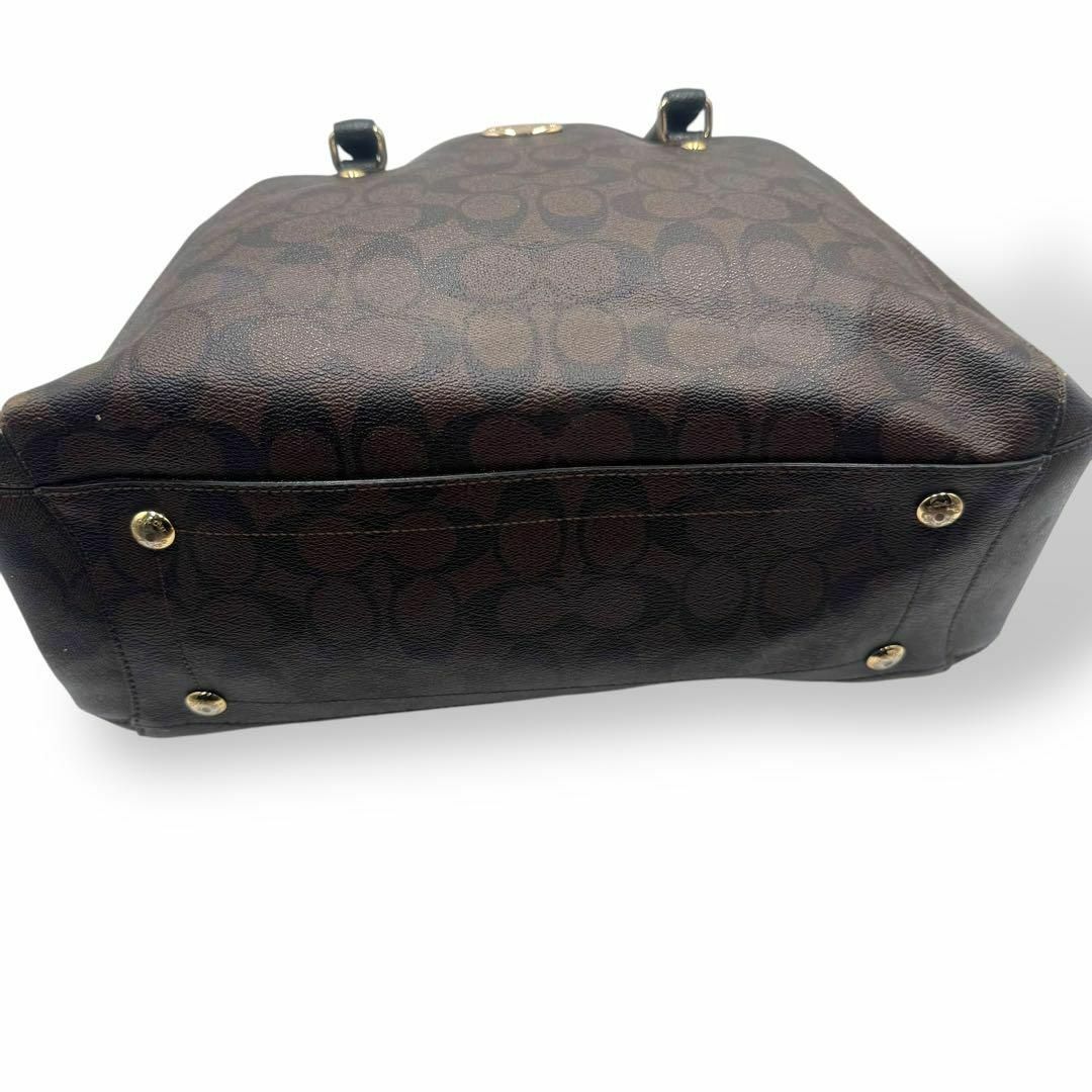 COACHコーチ 2wayショルダーバッグ ハンドバッグ PVC シグネチャー COACHコーチ 2wayショルダーバッグ ハンドバッグ PVC シグネチャー