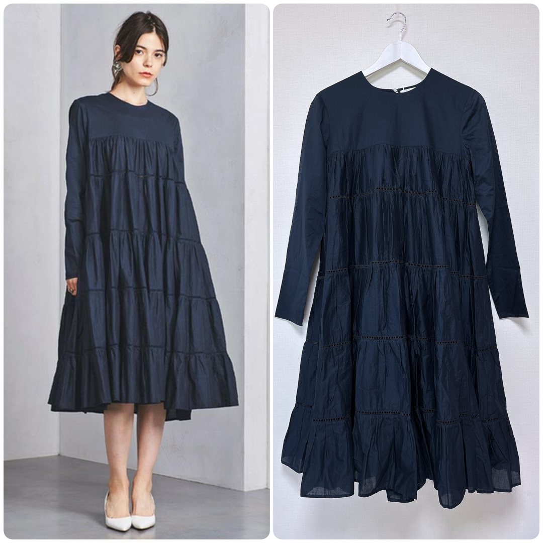 新品 ESSAOUIRA Merlette マーレット ワンピース ネイビー 新品 ESSAOUIRA Merlette マーレット ワンピース ネイビー