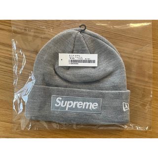 シュプリーム(Supreme)のSupreme New Era Box Logo Beanie Grey(ニット帽/ビーニー)