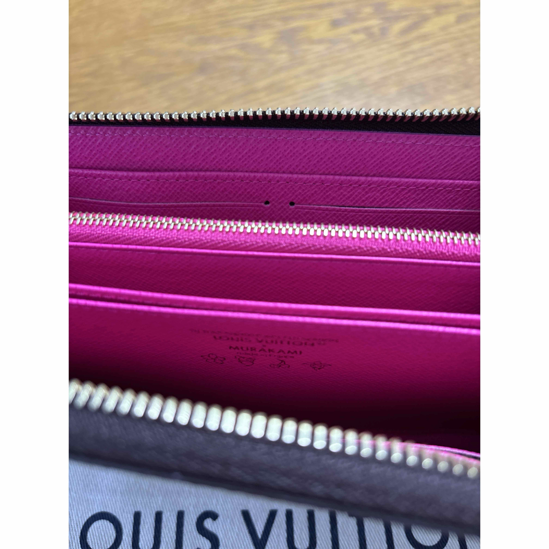 LOUIS VUITTON - ルイヴィトン 村上隆 長財布 LV × TM ジッピー LOUIS VUITTON - ルイヴィトン 村上隆 長財布 LV × TM ジッピー