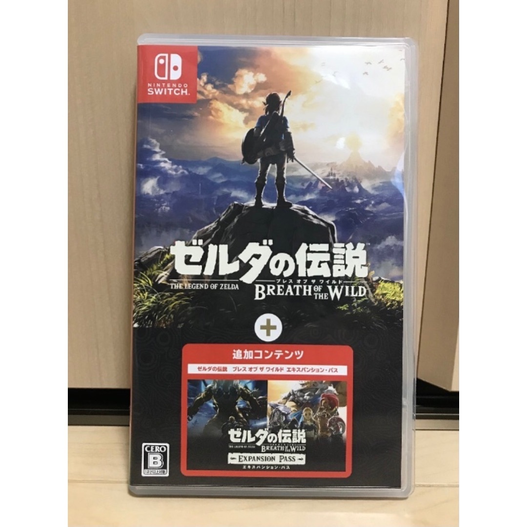 Nintendo Switch - ✨ゼルダの伝説　ブレスオブザワイルド エキスパンションパス✨即日発送可