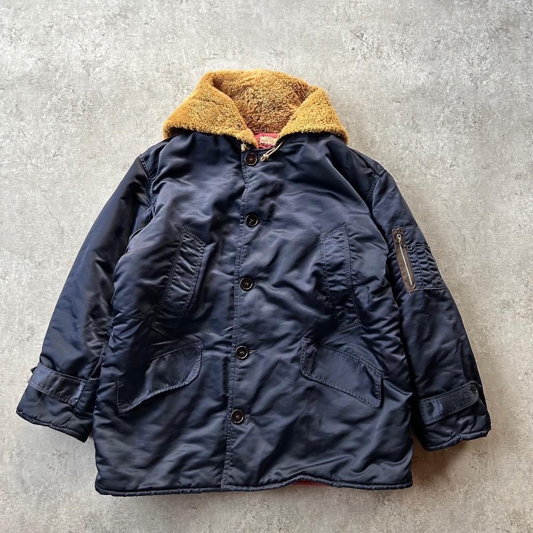 VINTAGE - 60s du pont B-9 フライトジャケット ネイビー