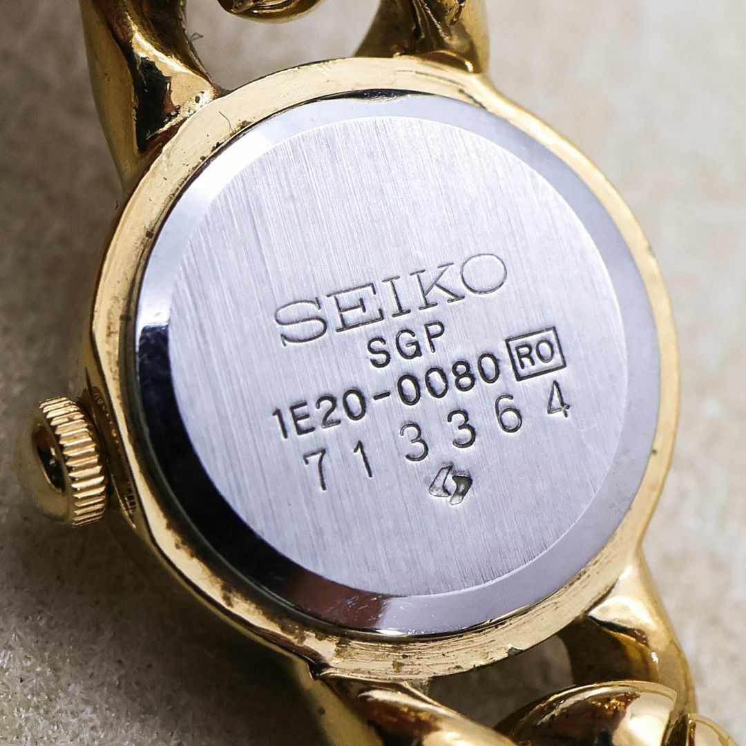 SEIKO - 稼働 SEIKO 腕時計 SGP ゴールド チェーン ブレス SEIKO - 稼働 SEIKO 腕時計 SGP ゴールド チェーン ブレス