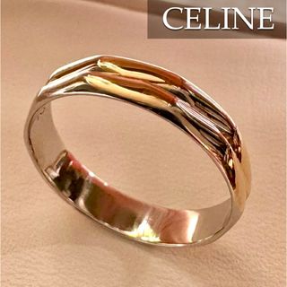 CELINE - セリーヌ◇Pt850/K18*12号*コンビカラーリング CELINE - セリーヌ◇Pt850/K18*12号*コンビカラーリング