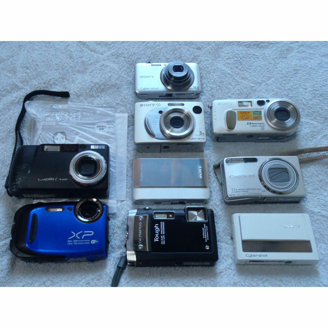 SONY -  ❤️スマホ転送・GPS❤️XP70など９台セット★今はバッテリー付き