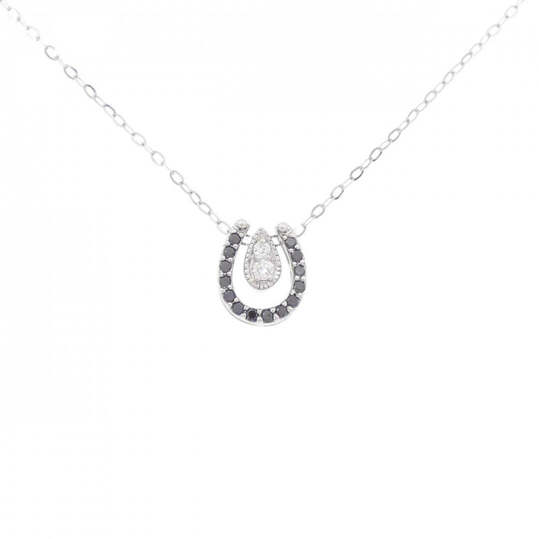 K18WG 2WAY ダイヤモンド ネックレス 0.05CT K18WG 2WAY ダイヤモンド ネックレス 0.05CT