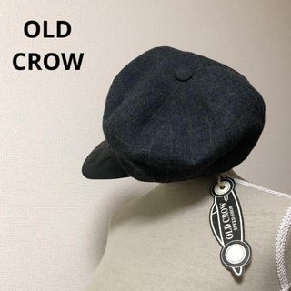 グラッドハンド(GLADHAND & Co.)の未使用ダグ付★OLD CROW ★オールドクロウ★キャスケット★レザーバイザー(キャスケット)