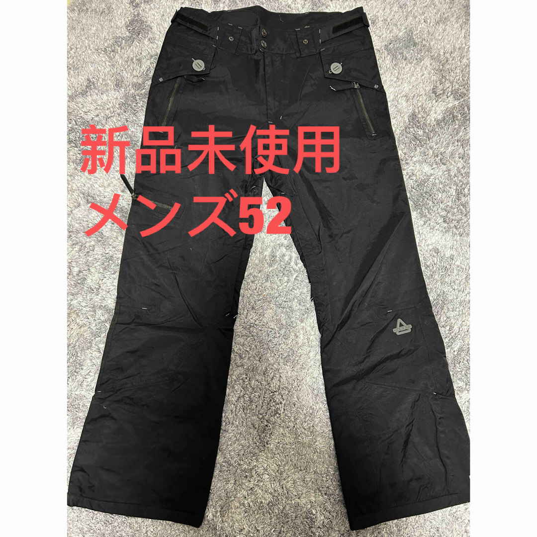 新品 スノーボードウェア パンツ メンズ サイズ52 黒 ブラック 新品 スノーボードウェア パンツ メンズ サイズ52 黒 ブラック