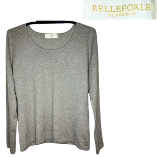 最終値下げ BELLEFORLE ベルフォーレ レディース カシミヤ カットソー