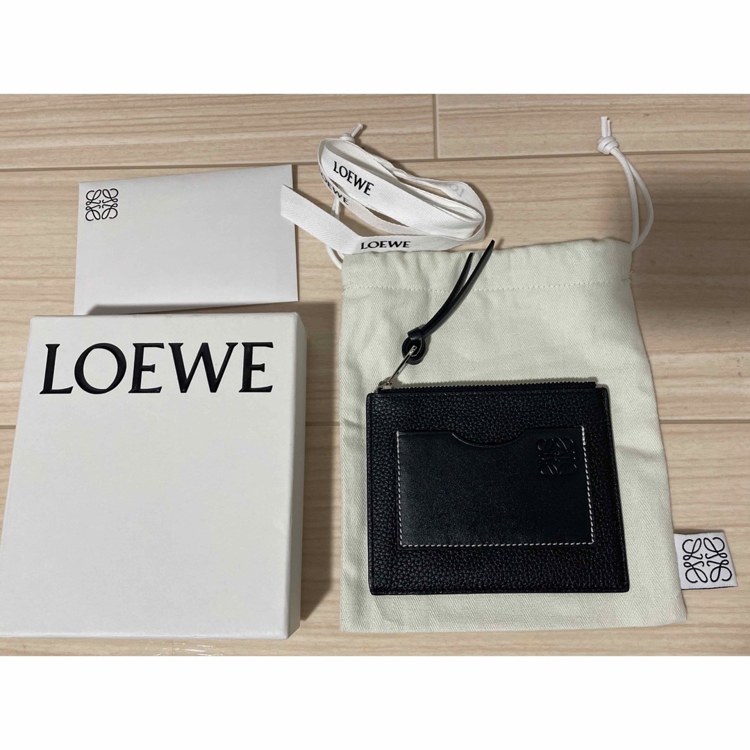 LOEWE ブラック コインケース 小銭入れ スクエア ロエベ 黒 LOEWE ブラック コインケース 小銭入れ スクエア ロエベ 黒