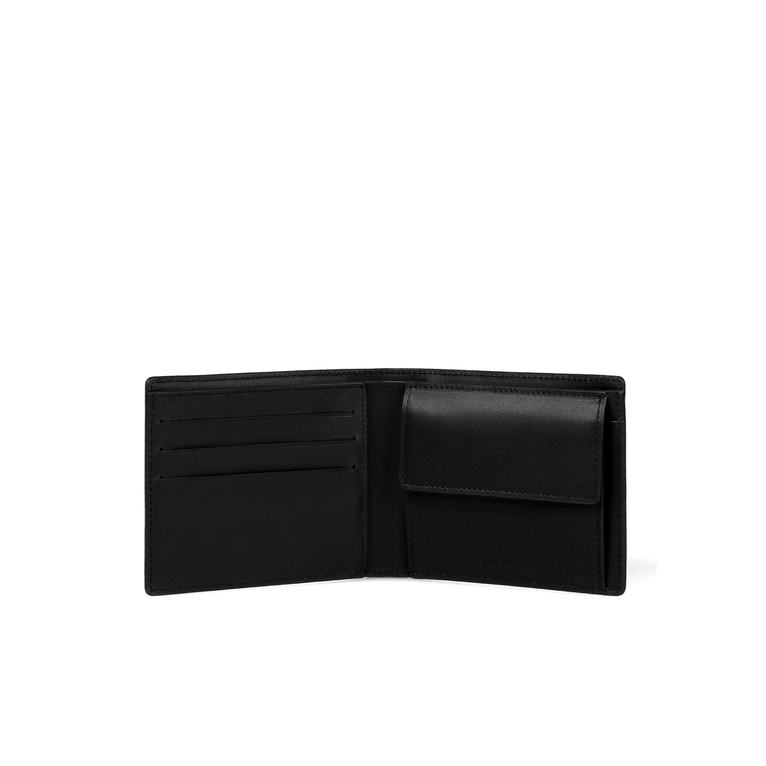 Paul Smith 黒レザー二つ折り財布 折り財布 Paul Smith 黒レザー二つ折り財布 折り財布