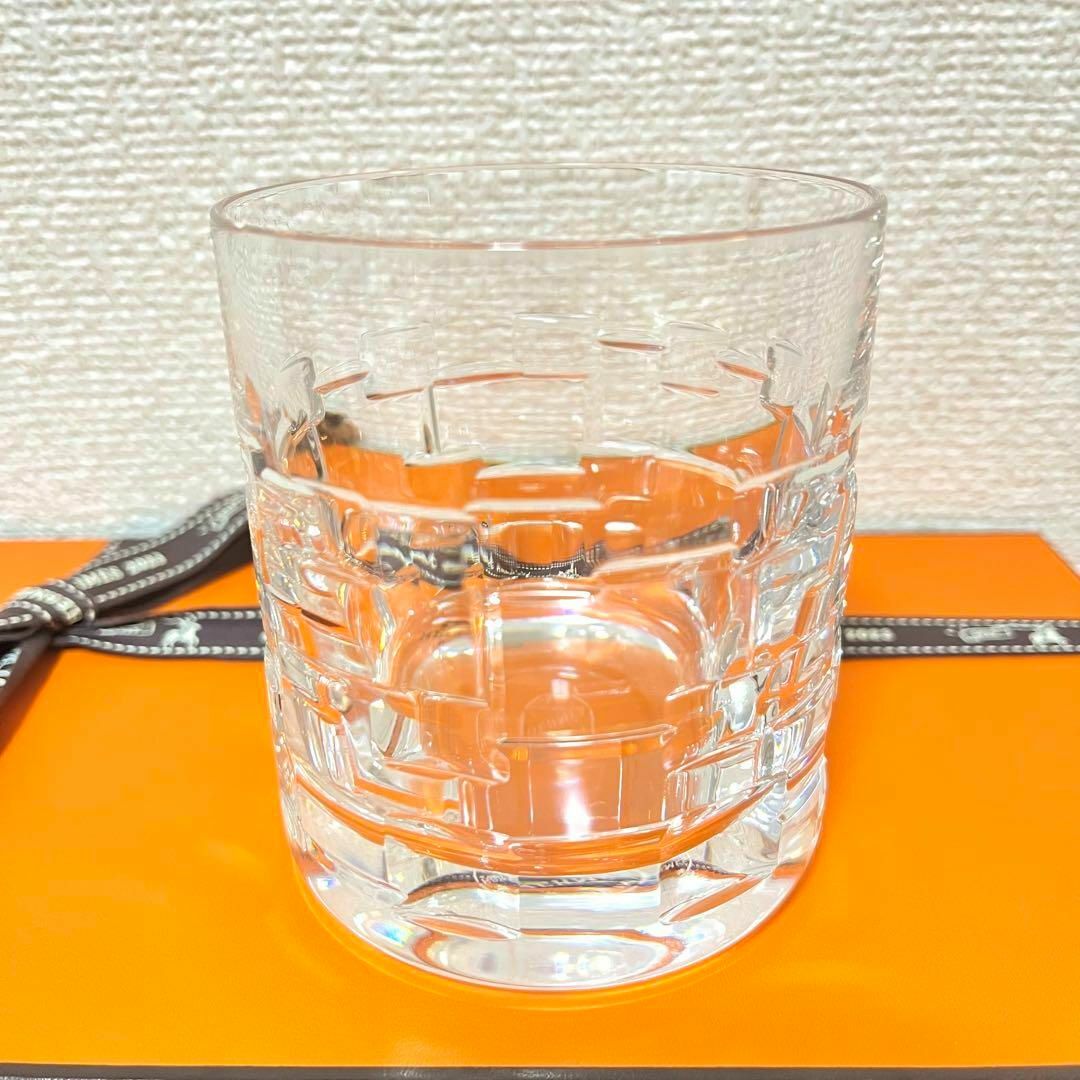 HERMES - 【未使用 2個セット】エルメス ロックグラス 200ml HERMES - 【未使用 2個セット】エルメス ロックグラス 200ml