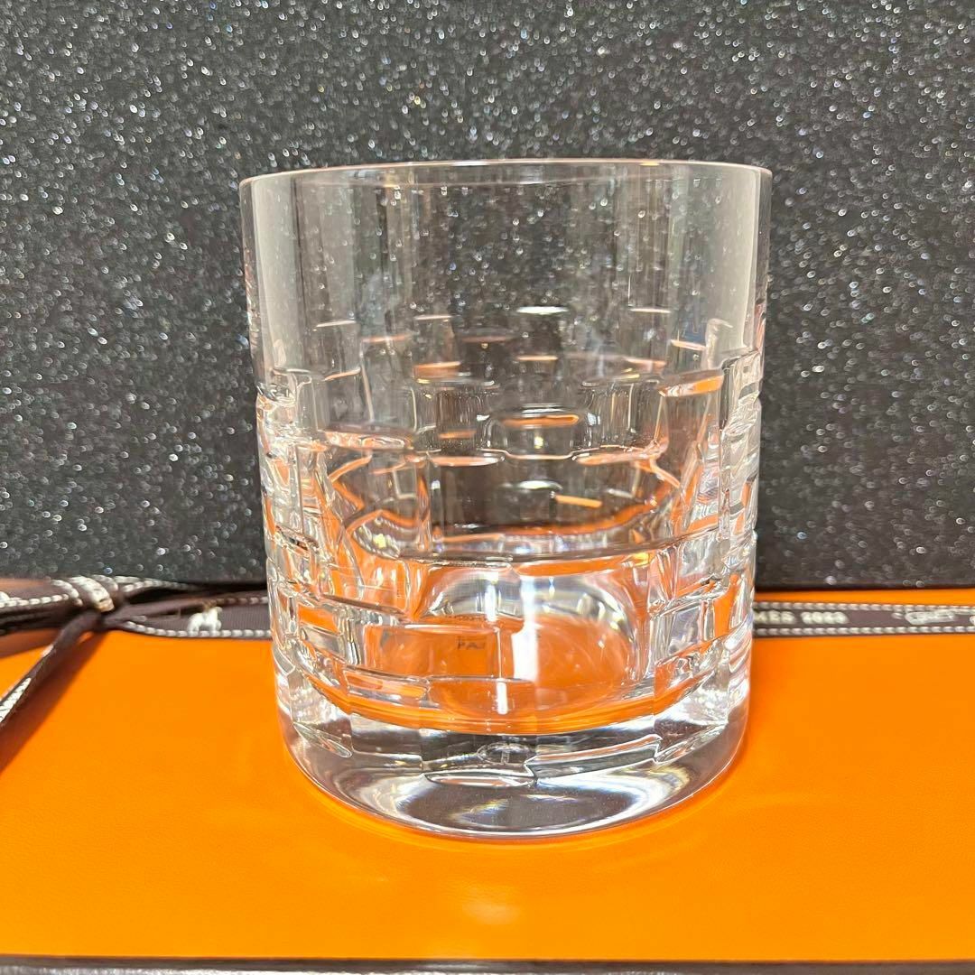 HERMES - 【未使用 2個セット】エルメス ロックグラス 200ml HERMES - 【未使用 2個セット】エルメス ロックグラス 200ml