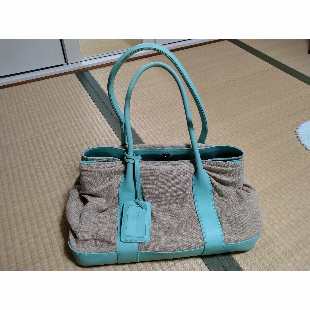 Tiffany】肩掛け可 トートバック(TIFFANY&Co.) Tiffany】肩掛け可 トートバック(TIFFANY&Co.)