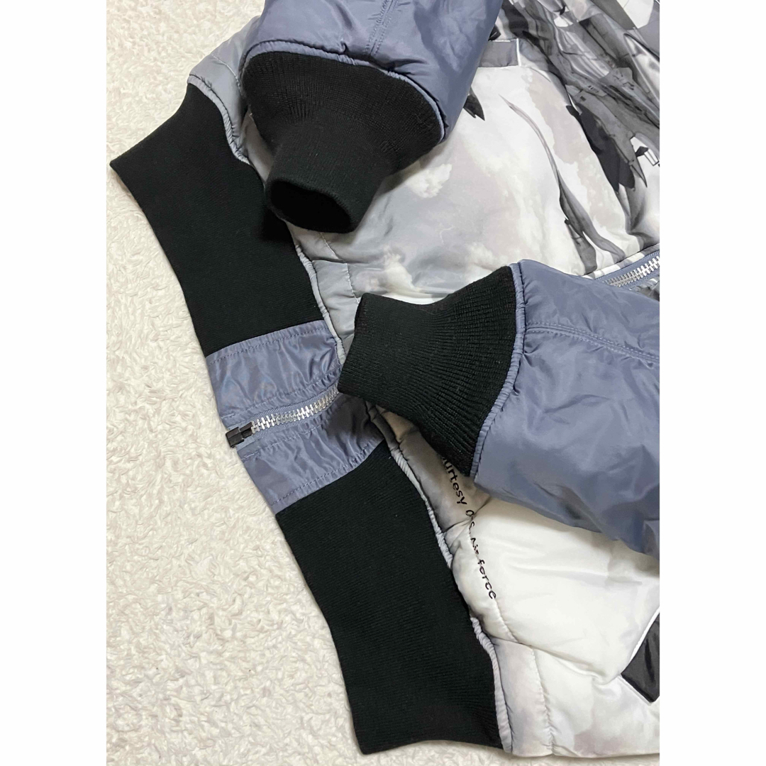 ALPHA INDUSTRIES リバーシブル エアフォース MA-1 XL ALPHA INDUSTRIES リバーシブル エアフォース MA-1 XL