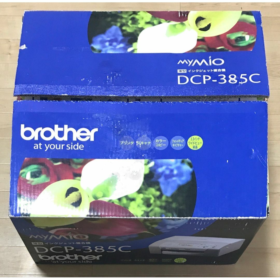 brother - ★未使用★ブラザー A4インクジェット複合機 MyMio DCP-385C