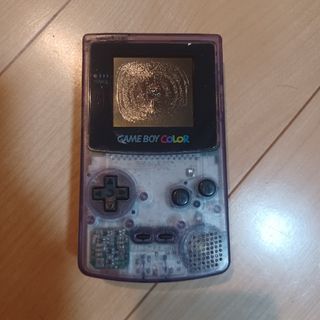 ニンテンドウ(任天堂)のゲームボーイカラー　本体　ジャンク(携帯用ゲーム機本体)