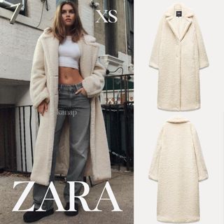 ZARA - 6 タグ付き新品✨ ザラ ウールミックスハウンドトゥース ZARA - 6 タグ付き新品✨ ザラ ウールミックスハウンドトゥース