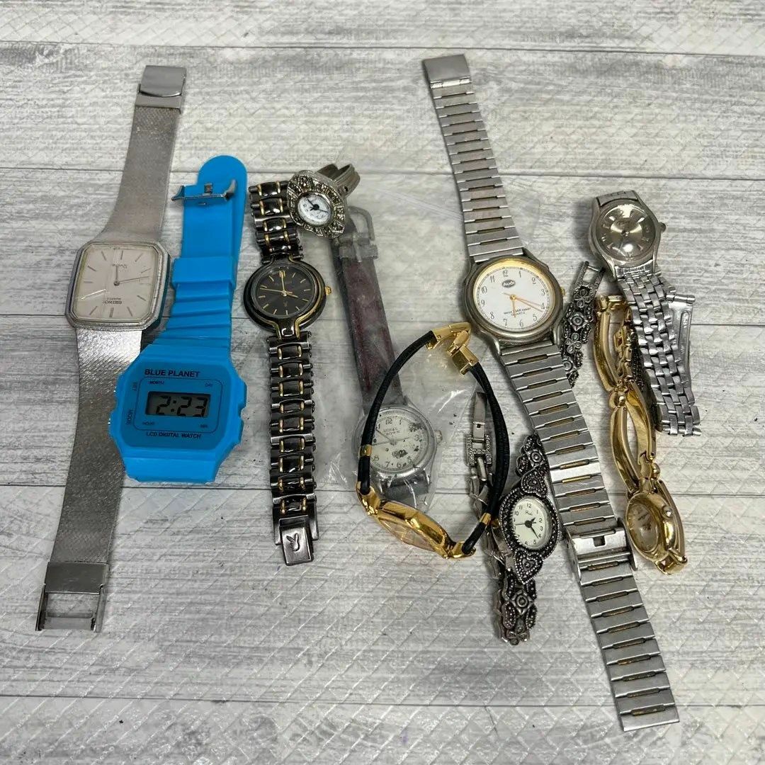不動品 時計 10本まとめ売り 管理番号31 SEIKO Audiなど 不動品 時計 10本まとめ売り 管理番号31 SEIKO Audiなど