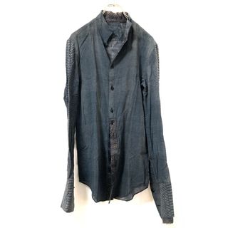 IF SIX WAS NINE - ifsixwasnine 総柄タキシードシャツ メンズ1 IF SIX WAS NINE - ifsixwasnine 総柄タキシードシャツ メンズ1