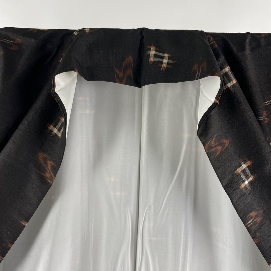 紬 身丈157.5cm 裄丈65.5cm 正絹 美品 逸品 【中古】 紬 身丈157.5cm 裄丈65.5cm 正絹 美品 逸品 【中古】