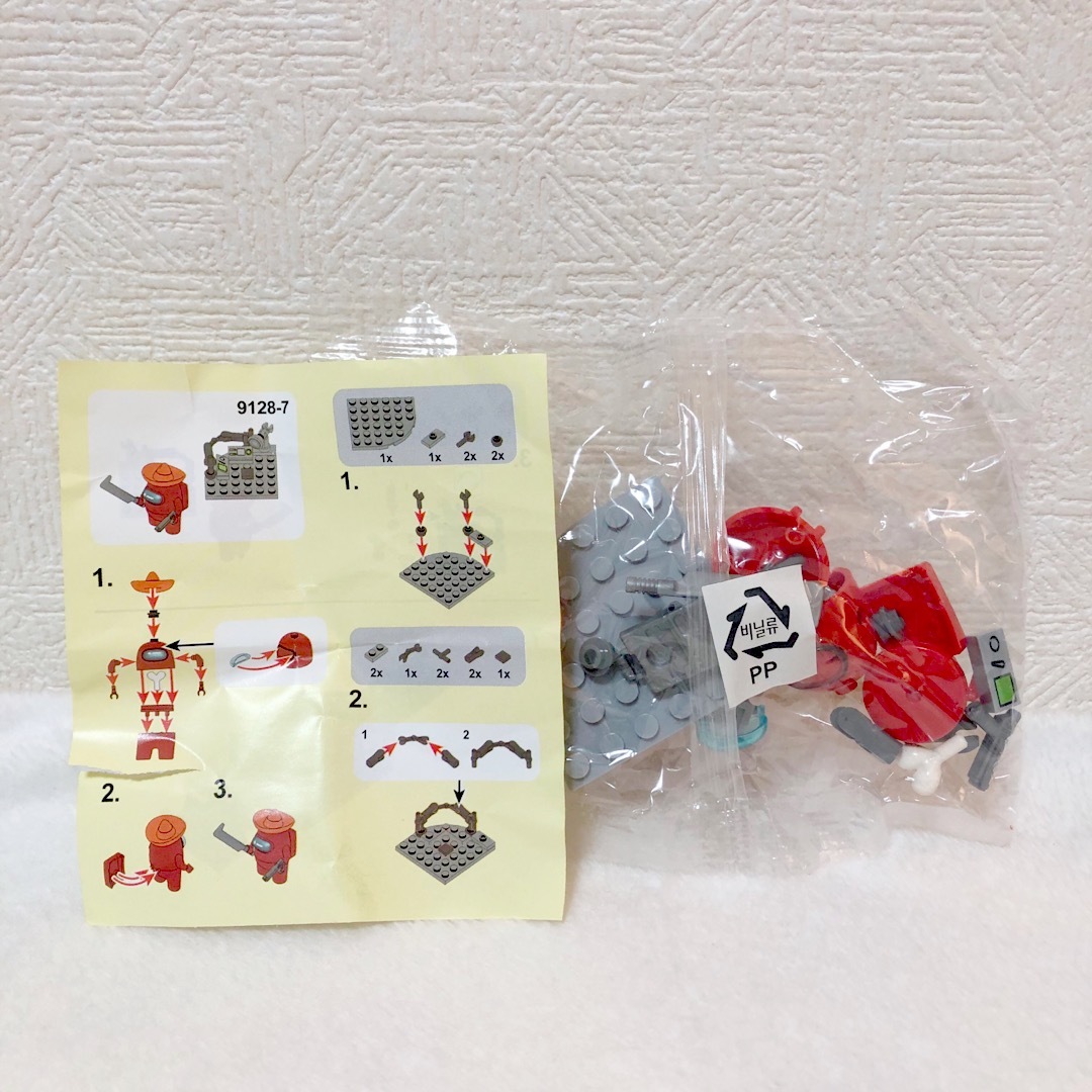 アモングアス Among Us レゴ LEGO ミニフィグ フィギュア ブロック エンタメ/ホビーのフィギュア(ゲームキャラクター)の商品写真