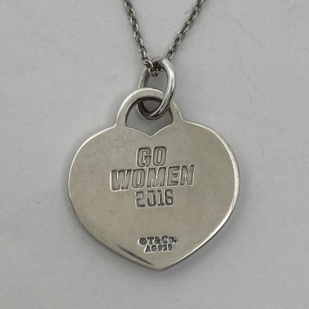 グランド牧場 セレクトセール ティファニー ハートモチーフ ネックレス シルバー925 アクセサリー