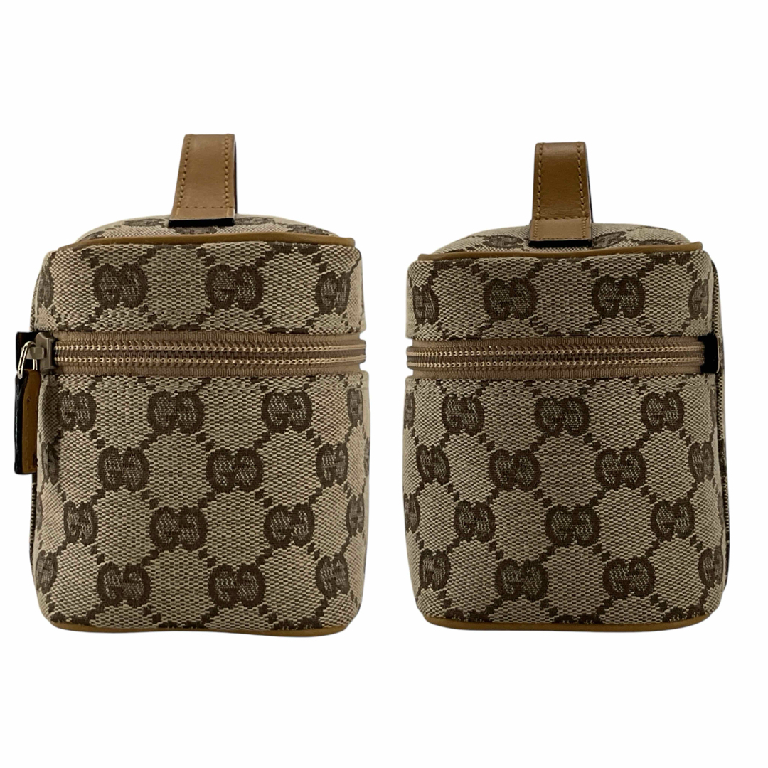 GUCCI - タグ付 未使用品 グッチ バニティバッグ GGキャンバス GUCCI - タグ付 未使用品 グッチ バニティバッグ GGキャンバス