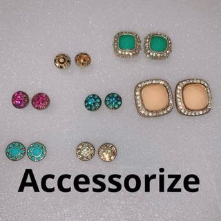 アクセサライズ(Accessorize)のAccessorize アクセサライズ スタッド ピアス 7ペア(ピアス)
